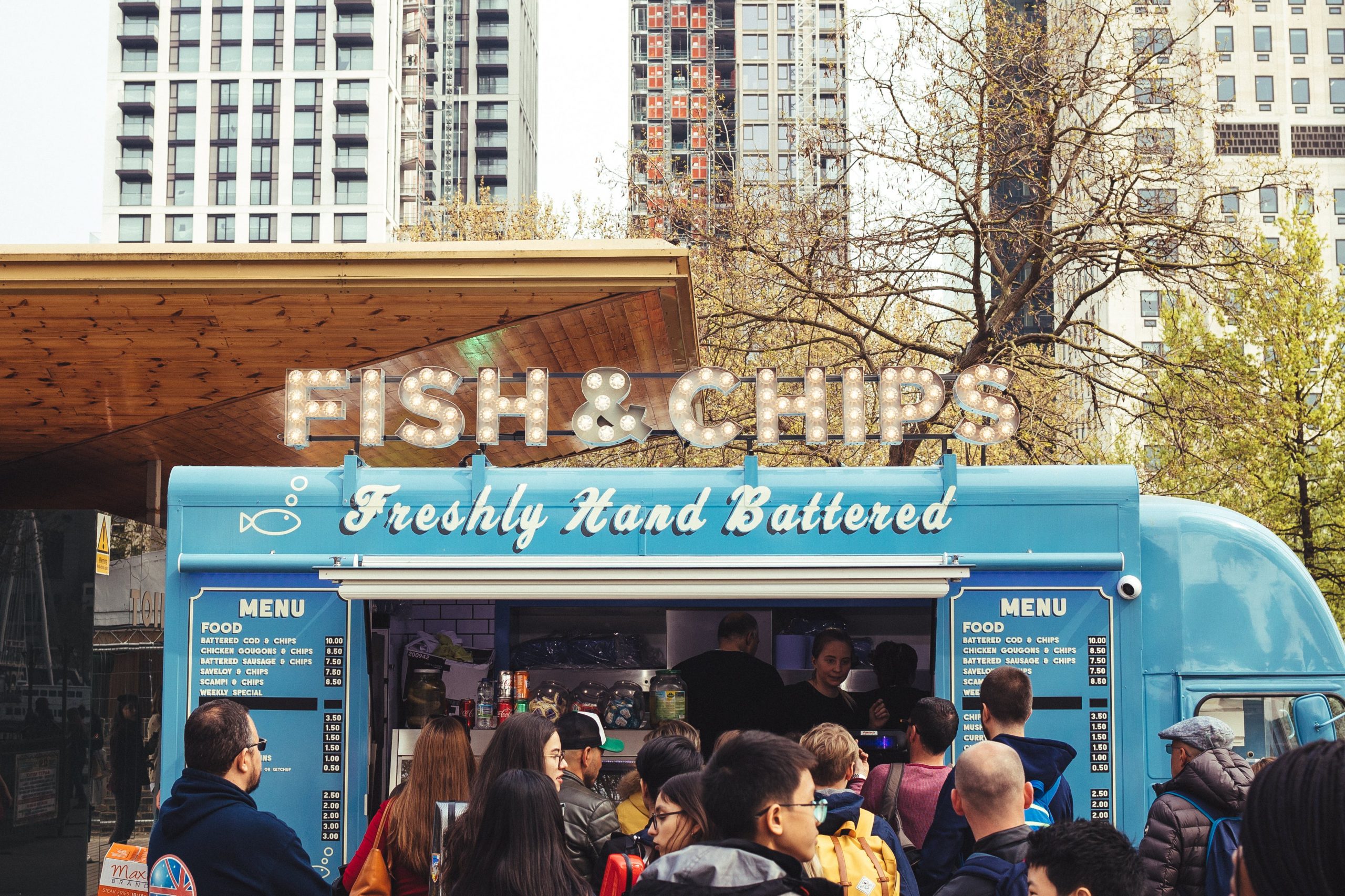 Blue Fish & Chips Food Truck