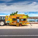 food truck parked on roadside